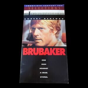 Brubaker VHS CBS/Fox Video Twentieth Century Fox Selections Hi-Fi R 131 min